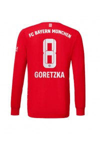 Bayern Munich Leon Goretzka #8 Voetbaltruitje Thuis tenue 2022-23 Lange Mouw